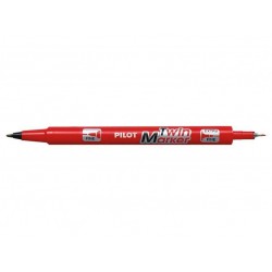 PENNARELLO PILOT MARKER TWIN BEGREEN ROSSO 0,3-0,55mm