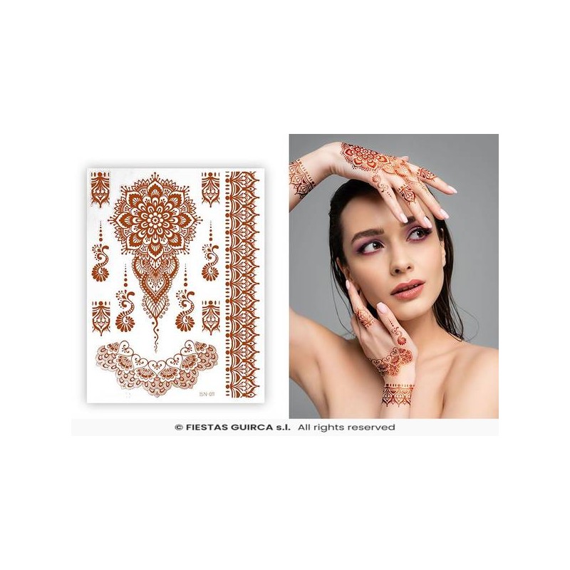 TATUAGGI MANI 6MODELLI ASS.TI