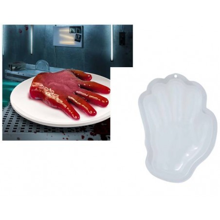 STAMPO MANO PER GELATINA 27x17cm