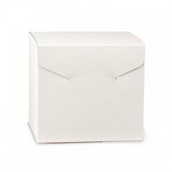 SCATOLA SEGRETO 17x17x17 FIBRA BIANCO