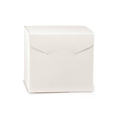 SCATOLA SEGRETO 17x17x17 FIBRA BIANCO
