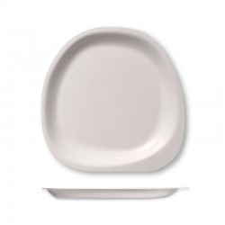 PIATTI STONE POLPA 22x22cm  BIO COMPOSTABILI 50pz JUNGLE