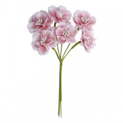 FIORE LANZAROTE ø4cm ROSA ANTICO 6pz