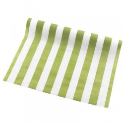 RUNNER AIRLAID 40x250cm RIGHE LIME