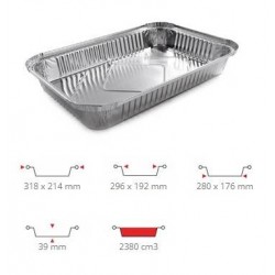 TEGLIA ALLUMINIO PRED. COP. 6 PRZ 50PZ R2L CONTITAL