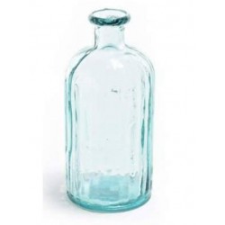 BOTTIGLIA VETRO RIGATA 19cm