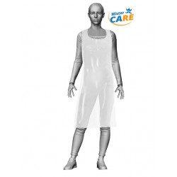 Mr.Care - GREMBIULE APRON 70x120cm LDPE 30my BIANCO 100pz