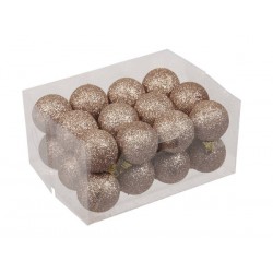 SFERE SPARKLING CHAMPAGNE Ø4cm 24pz