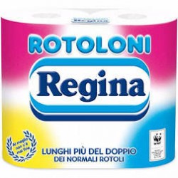 CARTA IGIENICA ROTOLONI REGINA CLASSICA 4 ROTOLI