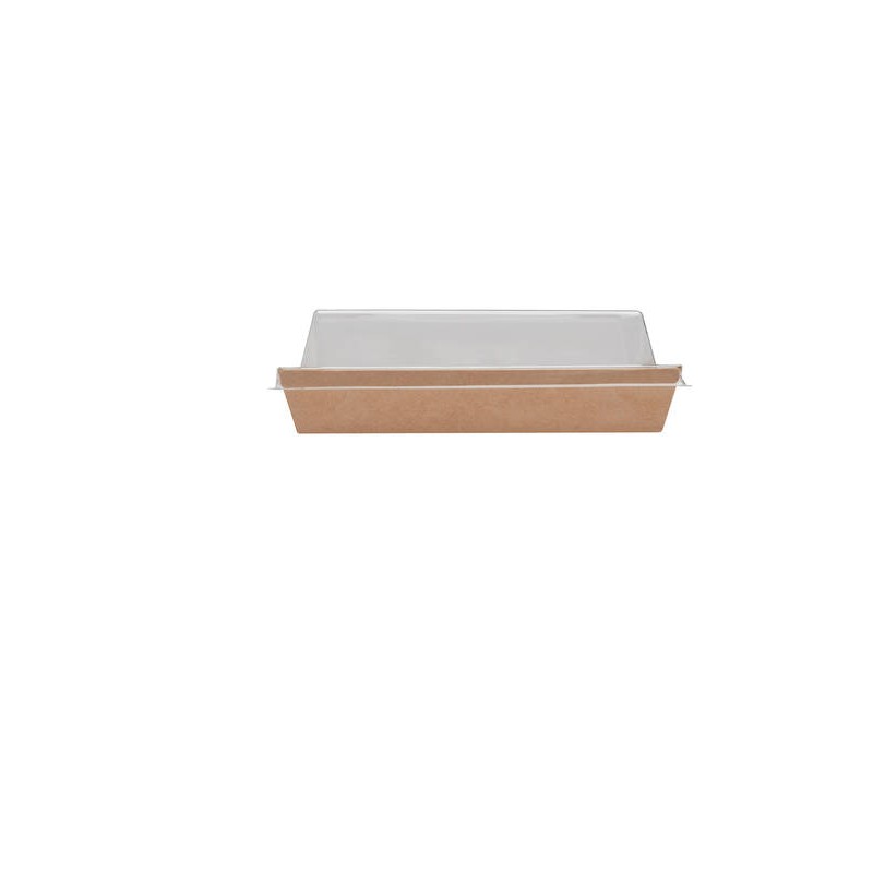 COPERCHIO ANTICONDENSA R-PET 15x11x2cm PER SUSHI BOX 50pz