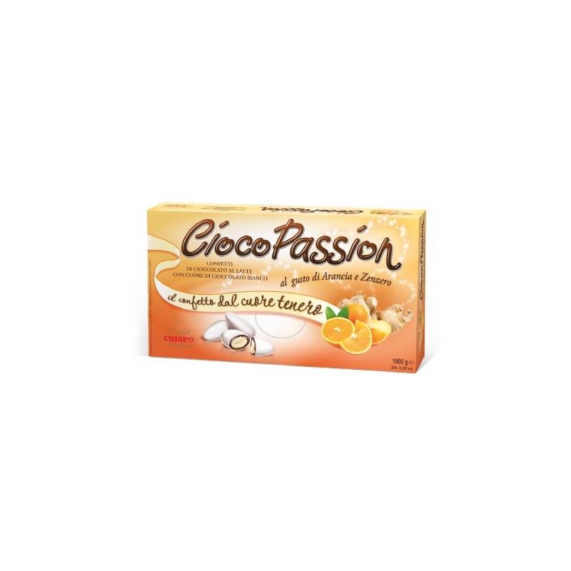 CONFETTI CIOCO PASSION ARANCIA E ZENZERO 1kg