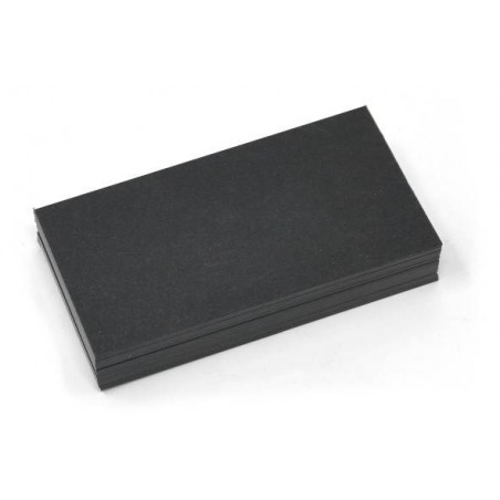 RETTANGOLO CARTONCINO NERO 9x5cm 50pz