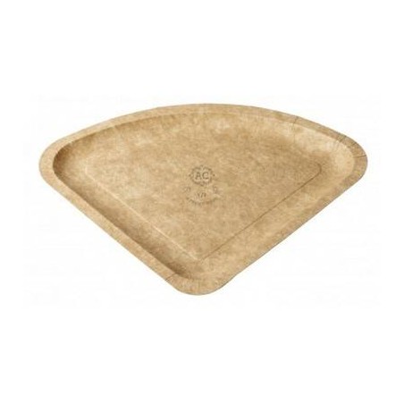 VASSOI CARTA BIONATURAL KRAFT TRIX 1/4 27x33cm 100pz