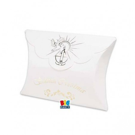 SCATOLA CARTONCINO BUSTA CRESIMA 10x8x3cm 25pz