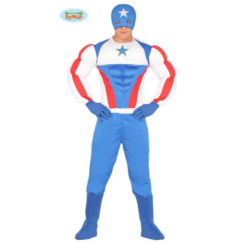 COSTUME SUPERSTAR HERO TG.52-54