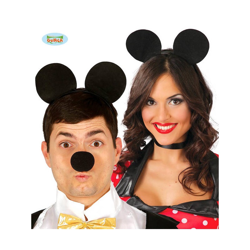 CERCHIETTO ORECCHIE TOPO CARTOON