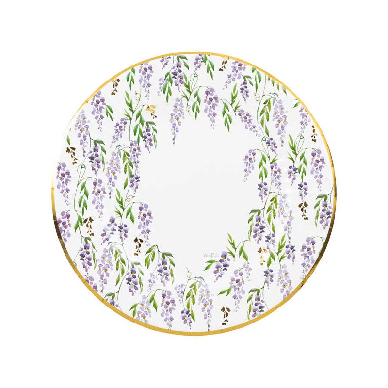 PIATTI MAXI GLICINE 33cm 6pz