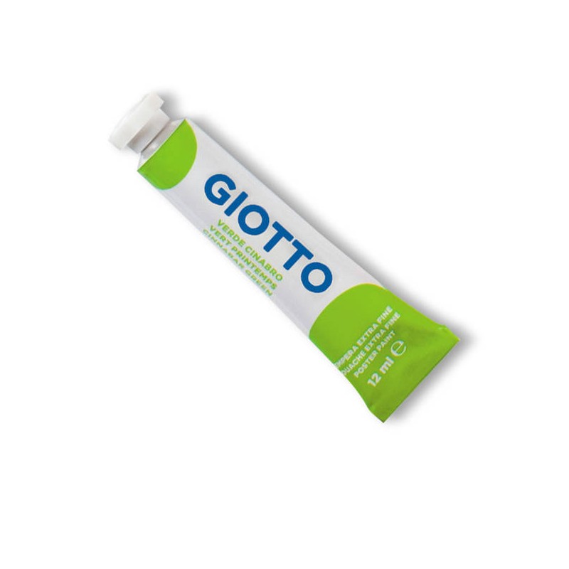 TEMPERA TUBETTO GIOTTO 7,5ML VERDE 12