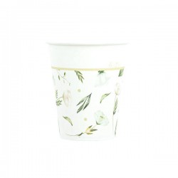 BICCHIERI 250cc DANZA DI FIORI 8pz