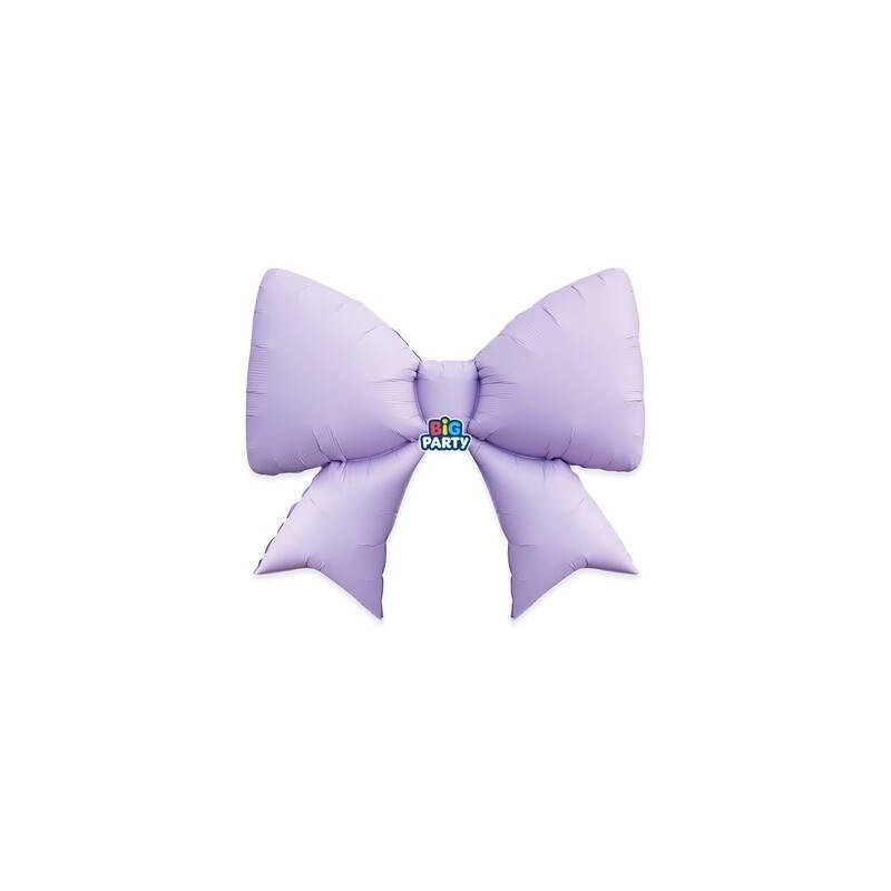 PALLONE MYLAR 98x75cm FIOCCO GIGANTE LILLA