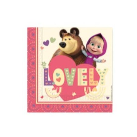 TOVAGLIOLI 33x33 MASHA SWEET 20pz