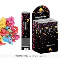 CANNONE SPARACORIANDOLI 30cm CORIANDOLI COLORATI ASS.TI 1pz