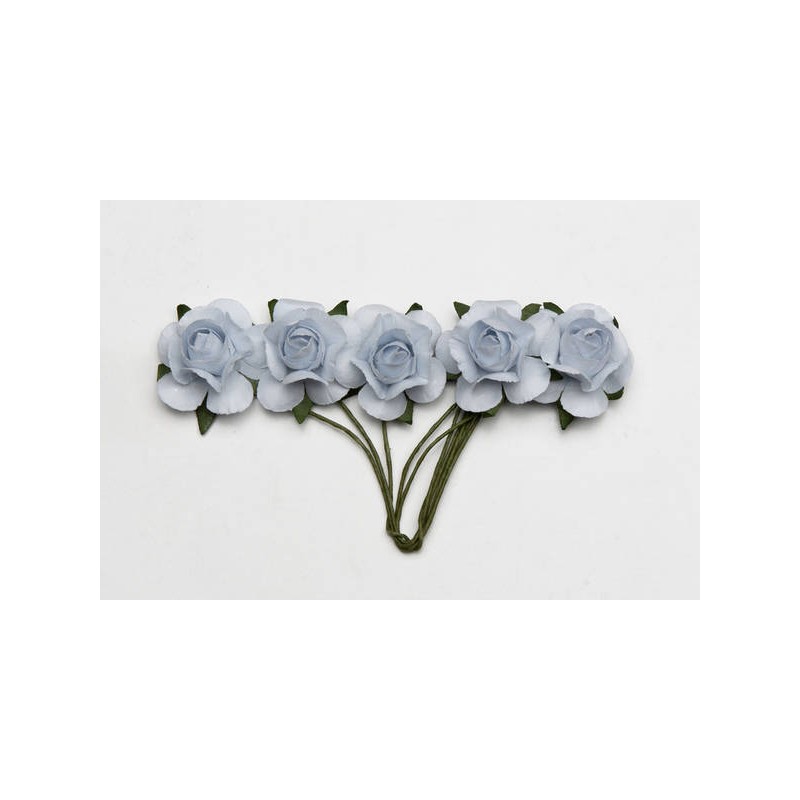 PICKS FIORE CELESTE ø2cm 20pz