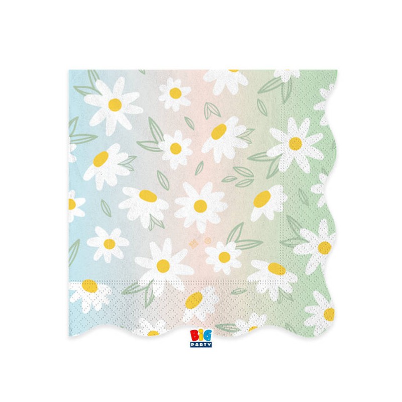 TOVAGLIOLI WAVY 33x33 MIX DAISY 16pz