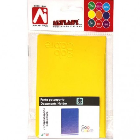 PORTA PASSAPORTO SOLOCOLORE COLLECTION
