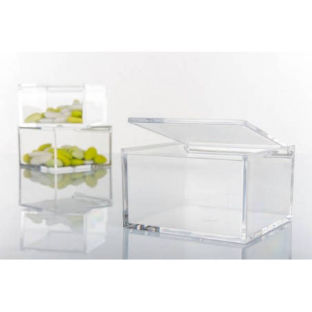 SCATOLA PLEXI 10x10x6cm S/DIVISORIO