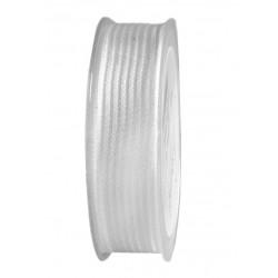 NASTRO STRIATO BIANCO VELA mm25x20mt