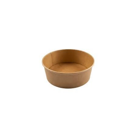 INSALATIERA KRAFT AVANA 1300cc ø18,7x6,8cm 50pz USOBIO