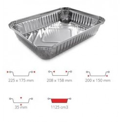 TEGLIA ALLUMINIO PRED. COP. 4 PRZ 100PZ R29L CONTITAL