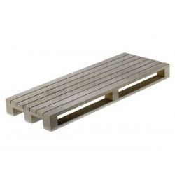 BANCALINO BIANCO DECAPATO 40x15x3,5cm