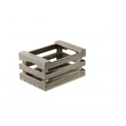 CASSETTA FRUIT LEGNO BIANCO 17x12x9cm