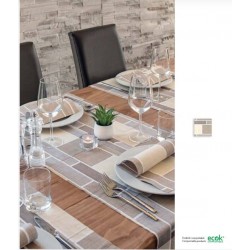 TOVAGLIOLI 40x40 MICRO URBAN CACAO 50pz