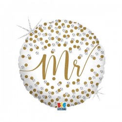 PALLONE MYLAR 18 45cm ' MR'