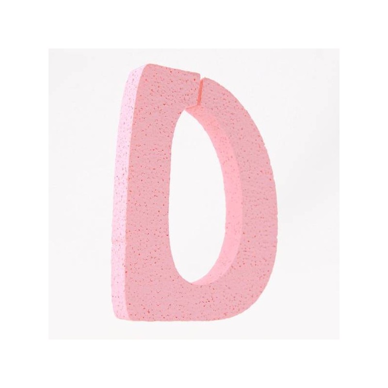 LETTERA POLISTIROLO PASTELLO mm120x90 D ROSA PASTELLO