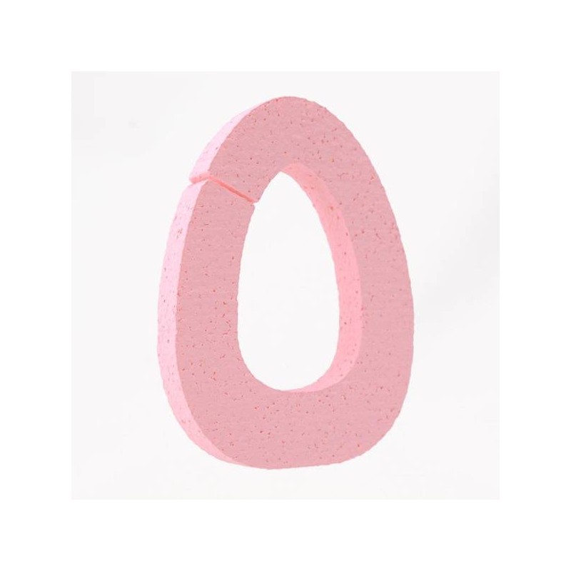 LETTERA POLISTIROLO PASTELLO mm120x90 O ROSA PASTELLO