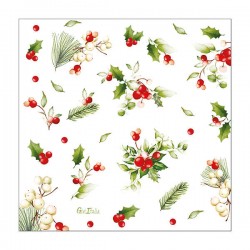 TOVAGLIOLI 33x33 CHRISTMAS GREETINGS 16pz