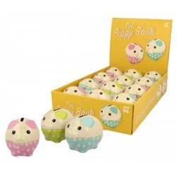 MAIALINO PORTA MONETE 7cm ASS.TO