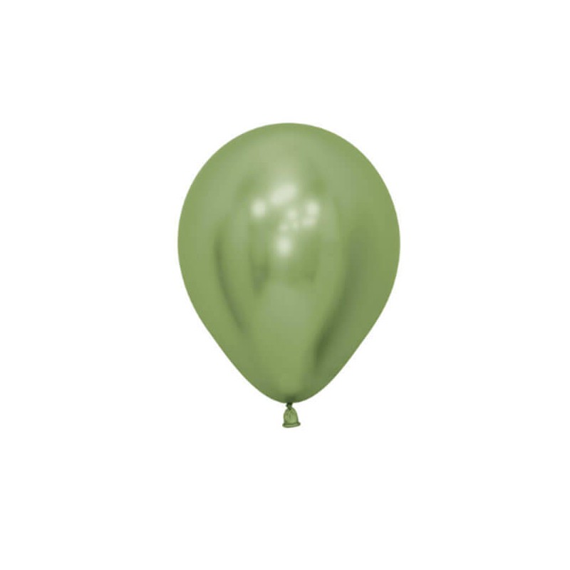 PALLONCINO VERDE LIME REFLEX 5 12cm 50pz