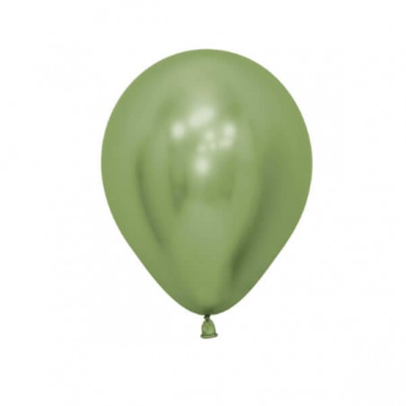 PALLONCINO VERDE LIME REFLEX 5 12cm 50pz