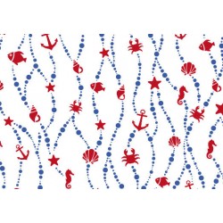 PIATTI PASSION FLOWER 27cm 8pz