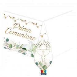 TOVAGLIA PVC 140x270cm PRIMA COMUNIONE LILY