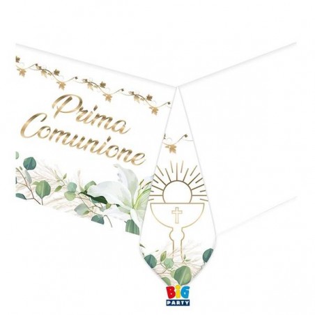 TOVAGLIA PVC 140x270cm PRIMA COMUNIONE LILY