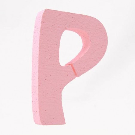 LETTERA POLISTIROLO PASTELLO mm120x90 P ROSA PASTELLO