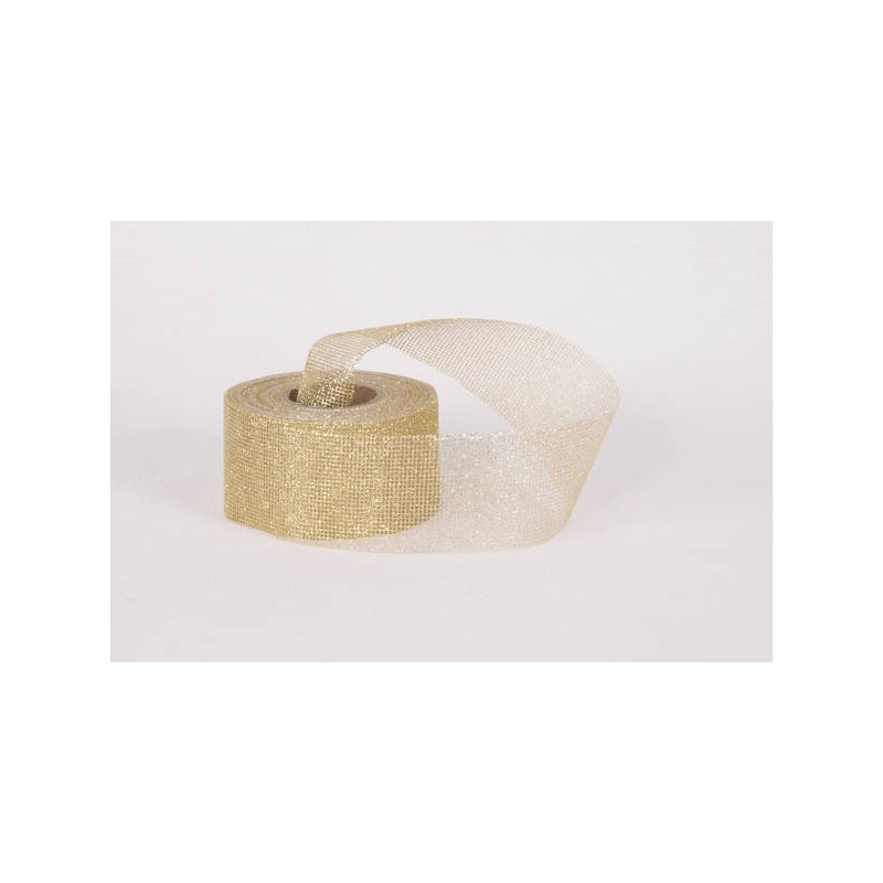 RETINA GLITTERATA mm50x20mt COL.102 ORO