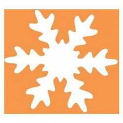 FUSTELLA 50mm FIOCCO DI NEVE