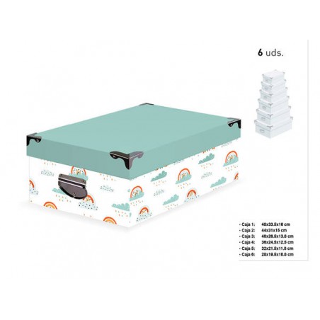 SCATOLA RETTANGOLARE ANGOLO METAL BABY 5/6 32x21,5,5x11,8cm